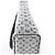 Louis Vuitton Mini Lucille GM Monogram Linen in Gray x Navy Blue M92609 Blu navy - vista 9