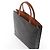 Céline Borsa a mano Celine Triomphe Vertical Cabas Large PVC x Leather in Nero x Marrone - vista 5