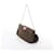 Borsa Louis Vuitton Multi Pochette Accessoires Monogram Canvas in Brown Marrone - vista 2