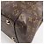 Borsa a mano Louis Vuitton Montaigne GM Monogram Canvas in marrone Bordò - vista 11