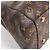 Borsa a mano Louis Vuitton Montaigne GM Monogram Canvas in marrone Bordò - vista 12