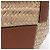 Borsa LOEWE Basket Medium in rafia x pelle Beige x Brown - vista 11