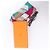 Hermès Carré Geant "SANGLES EN ZIGZAG" Sciarpa in cashmere e seta in Green x Purple Verde - vista 15