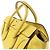 Céline Borsa a mano Celine Luggage Mini in pelle gialla Giallo - vista 5