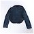 Diesel DE-ALI-S GIACCA Cropped Denim Jacke in Navy Blue, Größe XL Marineblau - Ansicht 5