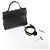 Borsa a mano 2Way Delvaux Tempête GM in pelle nera Beige - vista 15