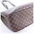Borsa a tracolla Louis Vuitton Parioli GM Damier Ebene in marrone N51124 Rosso - vista 12