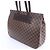 Borsa a tracolla Louis Vuitton Parioli GM Damier Ebene in marrone N51124 Rosso - vista 2