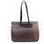 Borsa a tracolla Louis Vuitton Parioli GM Damier Ebene in marrone N51124 Rosso - vista 3