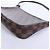 Louis Vuitton Pochette Accessoire Damier Ebene in Brown N41206 Rosso - vista 6