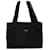 Borsa Prada Nylon con logo triangolare Nero