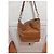 Borsa a tracolla Coach in pelle marrone - vista 2