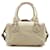 Chloé Paddington Handtasche Medium aus weißem Leder mit Fronttasche - Ansicht 3