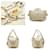 Chloé Paddington Handtasche Medium aus weißem Leder mit Fronttasche - Ansicht 4