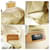 Chloé Paddington Handtasche Medium aus weißem Leder mit Fronttasche - Ansicht 6