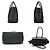 Luggage Céline Borsa satchel mini in pelle liscia nera Nero - vista 3