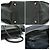 Luggage Céline Borsa satchel mini in pelle liscia nera Nero - vista 4
