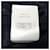 Top de seda Chanel Blanco Azul marino - vista 4