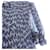 Top de seda Chanel Blanco Azul marino - vista 7