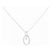 Autre Marque Collana in Diamanti Au750 Argento
