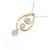 Autre Marque Collana Au750 2way Diamanti Rosa - vista 3