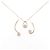 Autre Marque Collana Au750 2way Diamanti Rosa - vista 6