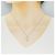 Autre Marque Collana a Croce con Diamanti Pt900/Pt850 Argento - vista 6