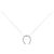 Autre Marque Collana Horseshoe Diamond Au750 Argento