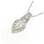 Autre Marque Collana di diamanti Pt900 Pt850 Argento - vista 3