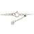 Autre Marque Collana di diamanti Pt900 Pt850 Argento - vista 5