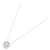 Autre Marque Collana in diamanti K10WG Argento - vista 2