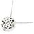 Autre Marque Collana in diamanti K10WG Argento - vista 4