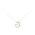Autre Marque Collana Cuore con Diamanti Au750 Rosa