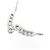 Autre Marque Collana di diamanti Pt900 Pt850 Argento - vista 4