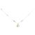 Autre Marque Collana di diamanti K10YG K10WG D'oro