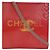 Borsa a tracolla Chanel Hologram Chain Borsa a tracolla in vinile Rosso