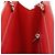 Borsa a tracolla Chanel Hologram Chain Borsa a tracolla in vinile Rosso - vista 16