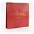 Borsa a tracolla Chanel Hologram Chain Borsa a tracolla in vinile Rosso - vista 3
