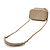Camera Bolso de hombro de piel Chanel Coco Mark Dorado - vista 2