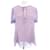 Top de seda Chanel Rosa