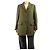 Autre Marque Blazer de tweed de lana verde - size UK 10