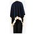 Autre Marque Kaschmir-Schal in Navy - size OS Marineblau - Ansicht 2