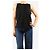 Giorgio Armani Top negro sin mangas con botones frontales - size UK 16 - vista 3