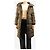Herno Abrigo puffer con capucha caqui - size UK 10 Castaño - vista 4