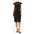 Staud Abito corto in pizzo nero a maniche corte - size UK 8 - vista 4