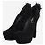 Saint Laurent Talons compensés en daim noir - taille EU 38 (UK 5) - vue 3