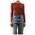 Paige Jeans Pullover mit Puffärmeln in Dunkelbraun - size XS - Ansicht 3