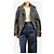 Isabel Marant Etoile Gürteljacke aus grauem Tweed - size UK 10 - Ansicht 4