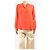 Stella Mc Cartney Blusa de seda naranja - size UK 10 - vista 3