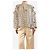 Isabel Marant Camicia in seta stampata bianca e nera - size UK 10 Bianco - vista 3
